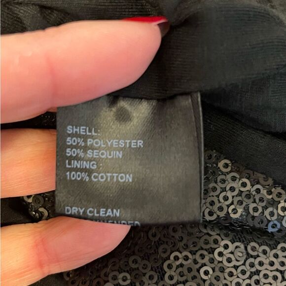 Cynthia Rowley Matte Sequin Flare Pants 6 - Picture 9 of 9